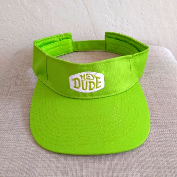 Clearance! Hey Dude Neon Green Visor - Picture 10 of 10